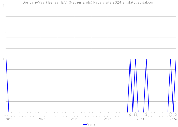 Dongen-Vaart Beheer B.V. (Netherlands) Page visits 2024 