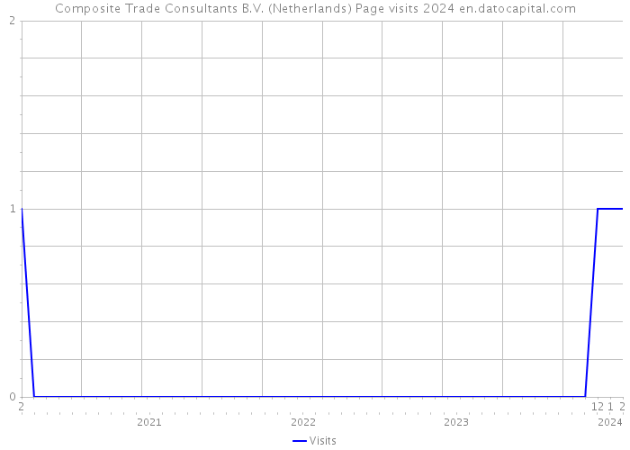 Composite Trade Consultants B.V. (Netherlands) Page visits 2024 