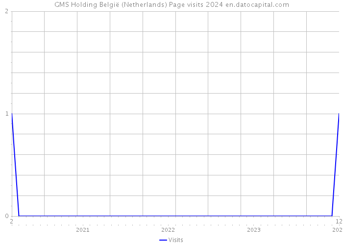 GMS Holding België (Netherlands) Page visits 2024 