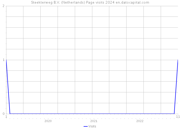 Steekterweg B.V. (Netherlands) Page visits 2024 