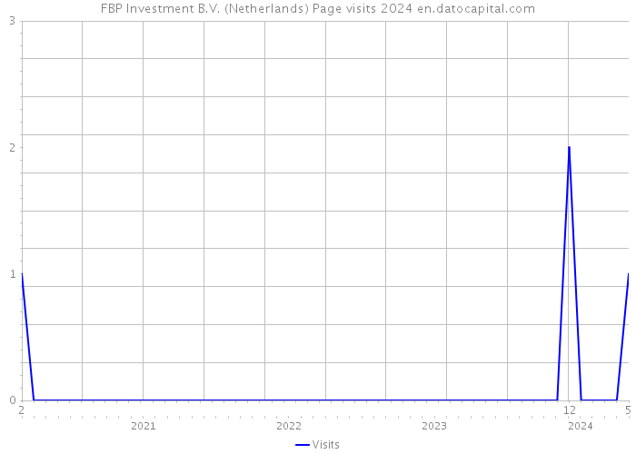FBP Investment B.V. (Netherlands) Page visits 2024 