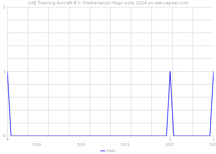 CAE Training Aircraft B.V. (Netherlands) Page visits 2024 