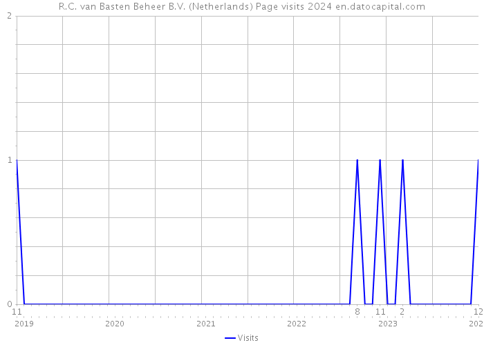 R.C. van Basten Beheer B.V. (Netherlands) Page visits 2024 