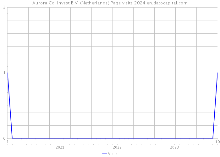 Aurora Co-Invest B.V. (Netherlands) Page visits 2024 