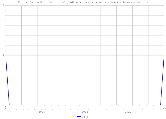 Kuiper Consulting Group B.V. (Netherlands) Page visits 2024 