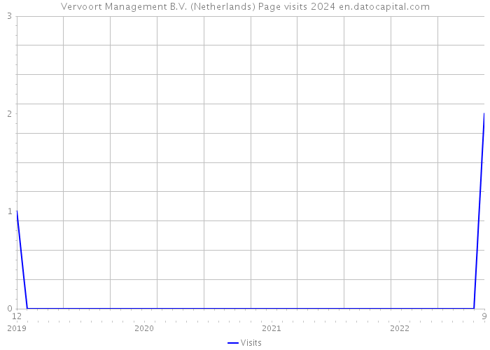 Vervoort Management B.V. (Netherlands) Page visits 2024 