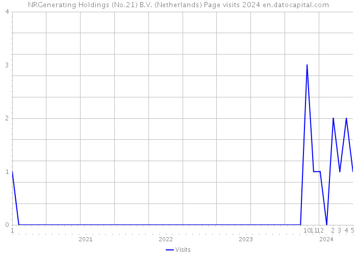 NRGenerating Holdings (No.21) B.V. (Netherlands) Page visits 2024 