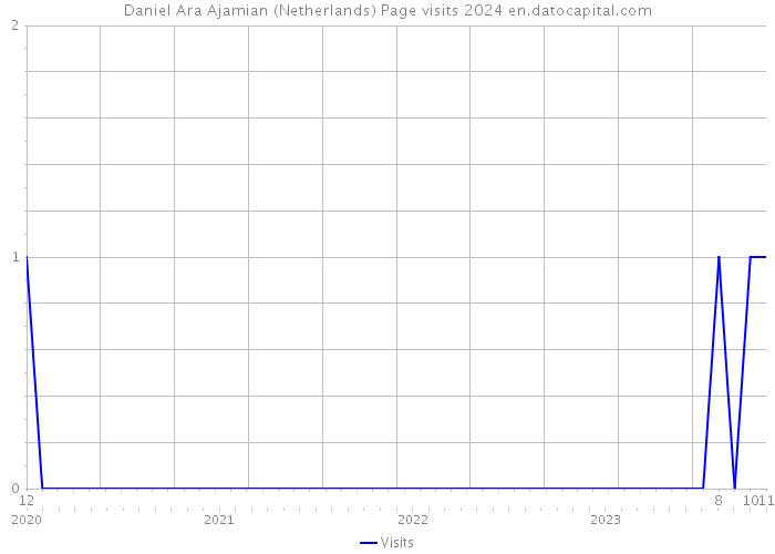 Daniel Ara Ajamian (Netherlands) Page visits 2024 