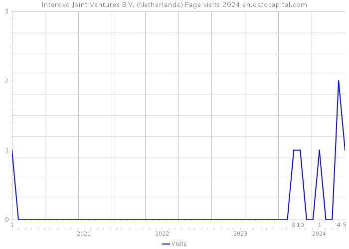 Interovo Joint Ventures B.V. (Netherlands) Page visits 2024 