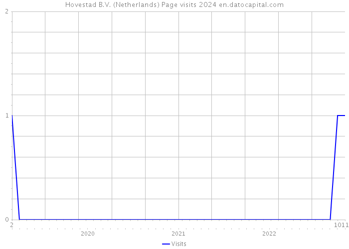 Hovestad B.V. (Netherlands) Page visits 2024 