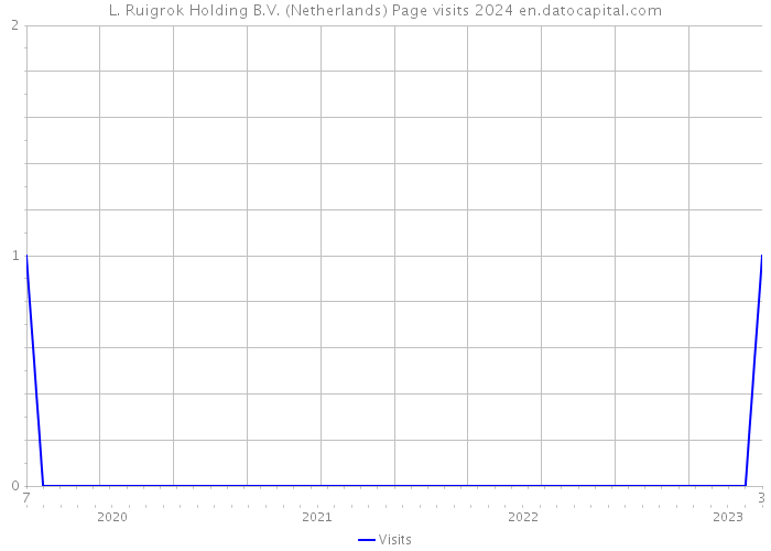 L. Ruigrok Holding B.V. (Netherlands) Page visits 2024 