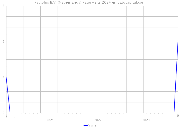Pactolus B.V. (Netherlands) Page visits 2024 