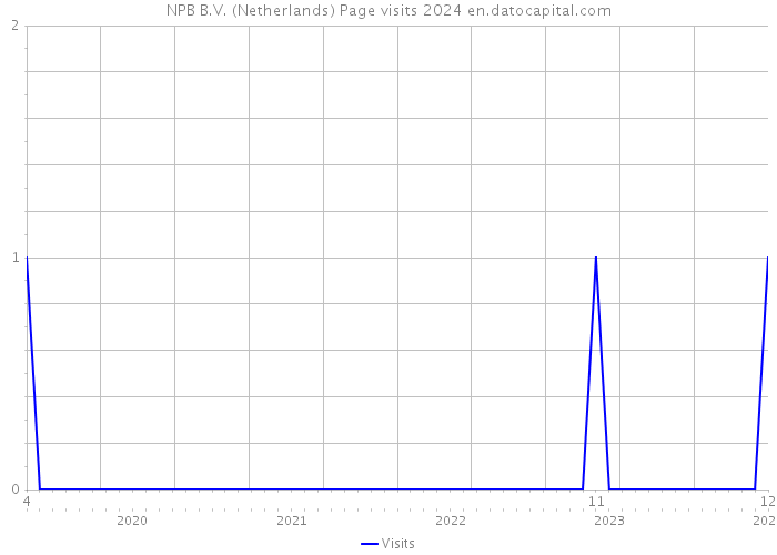 NPB B.V. (Netherlands) Page visits 2024 