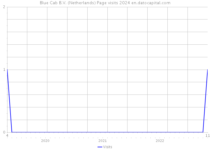 Blue Cab B.V. (Netherlands) Page visits 2024 