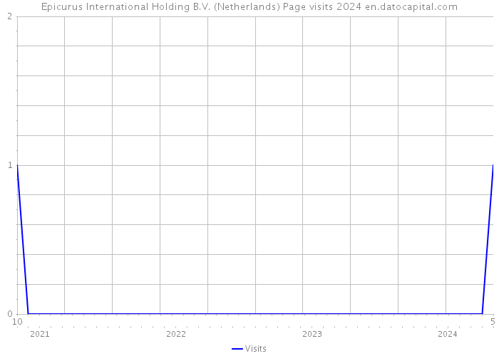Epicurus International Holding B.V. (Netherlands) Page visits 2024 