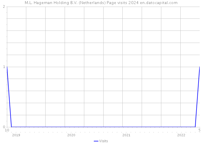 M.L. Hageman Holding B.V. (Netherlands) Page visits 2024 