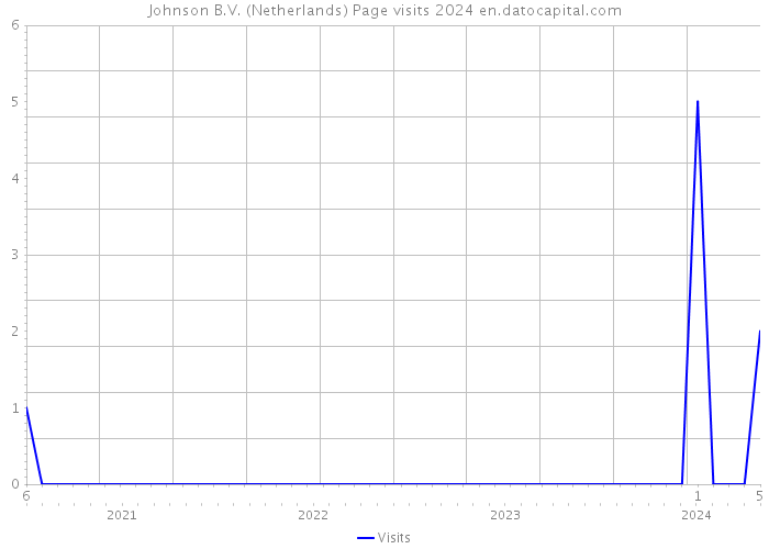 Johnson B.V. (Netherlands) Page visits 2024 