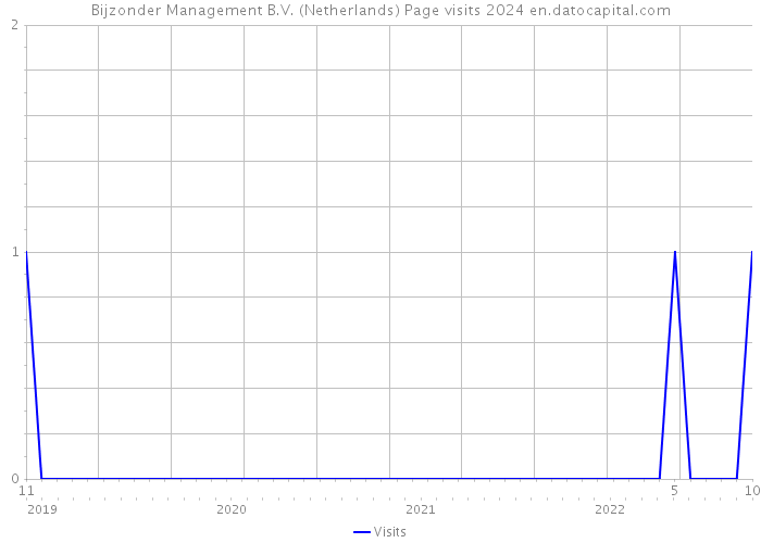 Bijzonder Management B.V. (Netherlands) Page visits 2024 