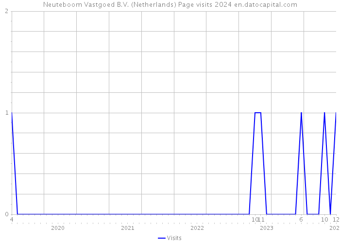 Neuteboom Vastgoed B.V. (Netherlands) Page visits 2024 