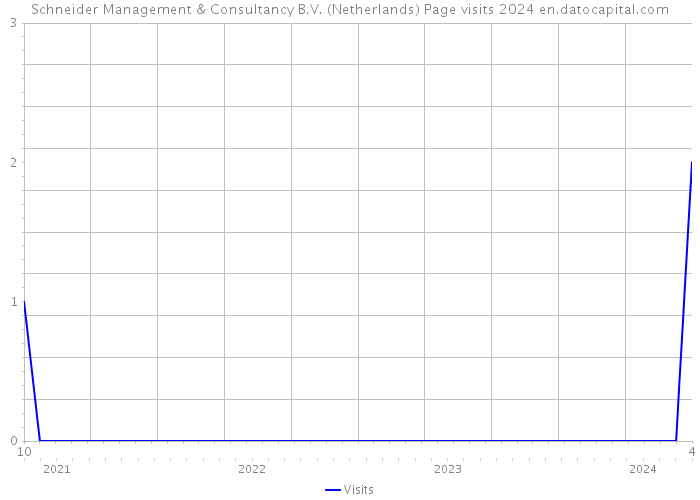 Schneider Management & Consultancy B.V. (Netherlands) Page visits 2024 