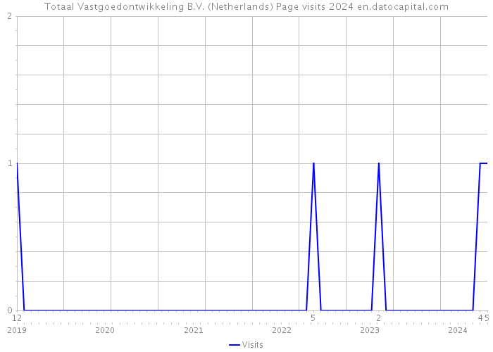 Totaal Vastgoedontwikkeling B.V. (Netherlands) Page visits 2024 