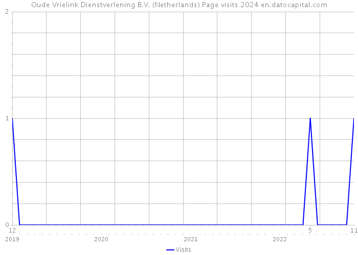 Oude Vrielink Dienstverlening B.V. (Netherlands) Page visits 2024 