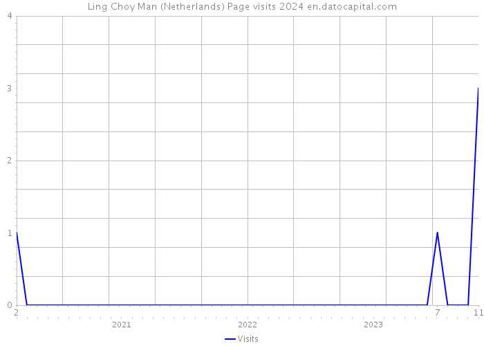 Ling Choy Man (Netherlands) Page visits 2024 