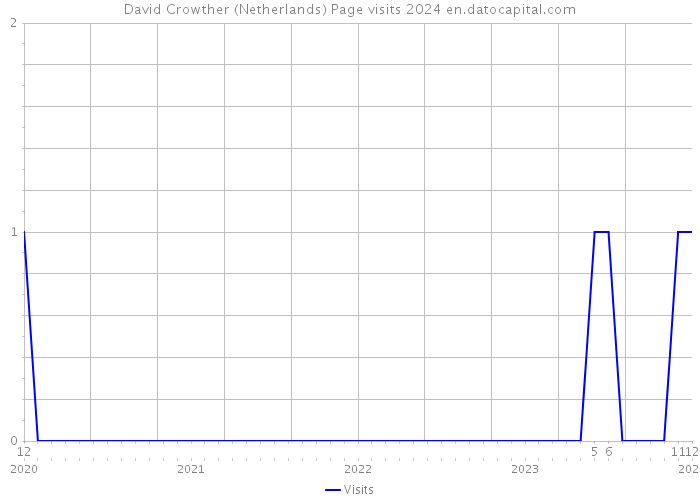 David Crowther (Netherlands) Page visits 2024 