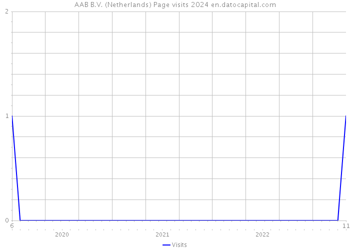 AAB B.V. (Netherlands) Page visits 2024 