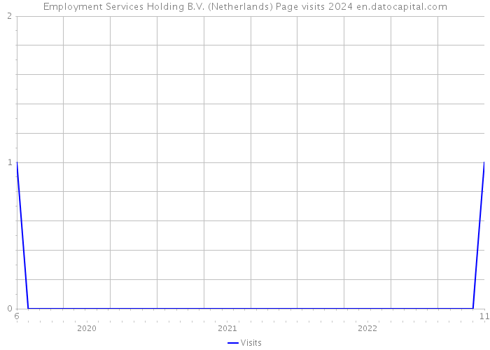 Employment Services Holding B.V. (Netherlands) Page visits 2024 