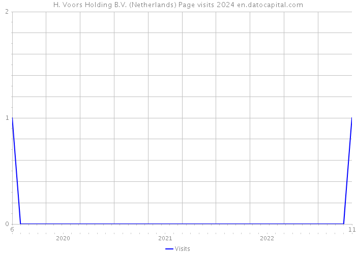 H. Voors Holding B.V. (Netherlands) Page visits 2024 