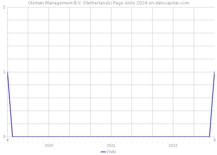 Olsman Management B.V. (Netherlands) Page visits 2024 