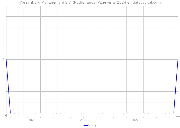 Vossenberg Management B.V. (Netherlands) Page visits 2024 