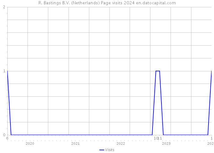 R. Bastings B.V. (Netherlands) Page visits 2024 