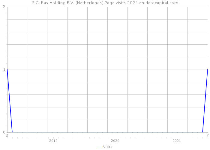 S.G. Ras Holding B.V. (Netherlands) Page visits 2024 