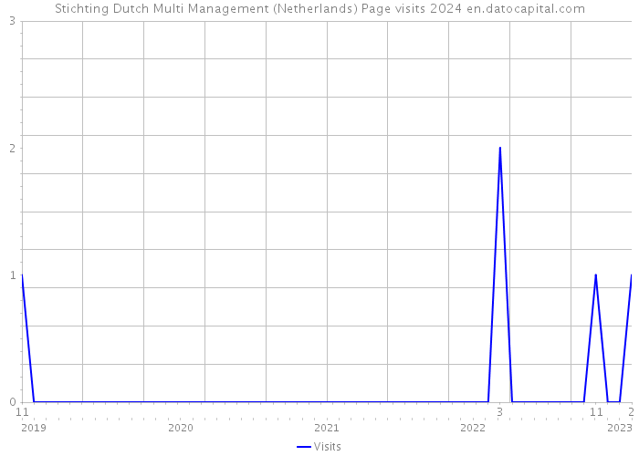 Stichting Dutch Multi Management (Netherlands) Page visits 2024 