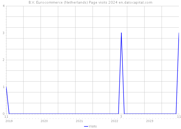 B.V. Eurocommerce (Netherlands) Page visits 2024 