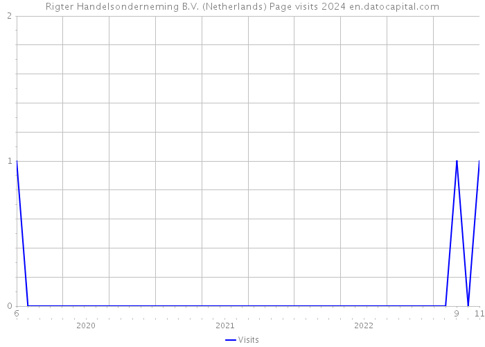 Rigter Handelsonderneming B.V. (Netherlands) Page visits 2024 