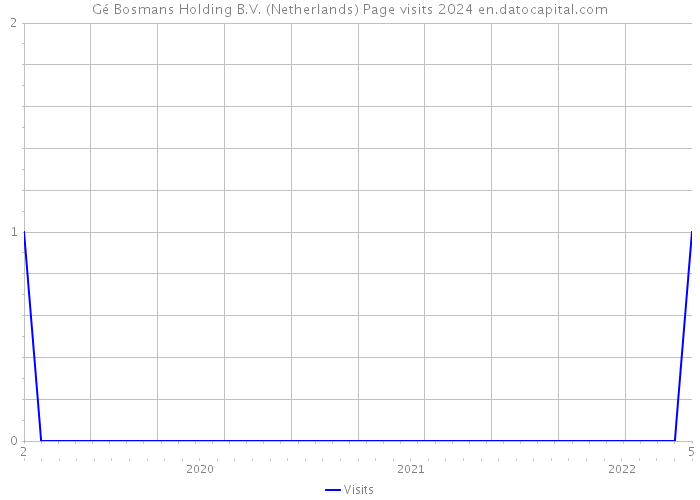 Gé Bosmans Holding B.V. (Netherlands) Page visits 2024 