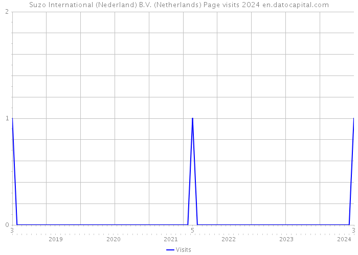 Suzo International (Nederland) B.V. (Netherlands) Page visits 2024 