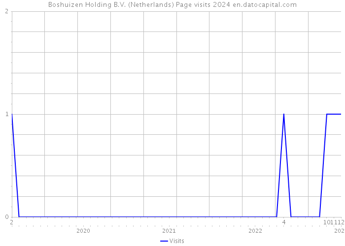 Boshuizen Holding B.V. (Netherlands) Page visits 2024 