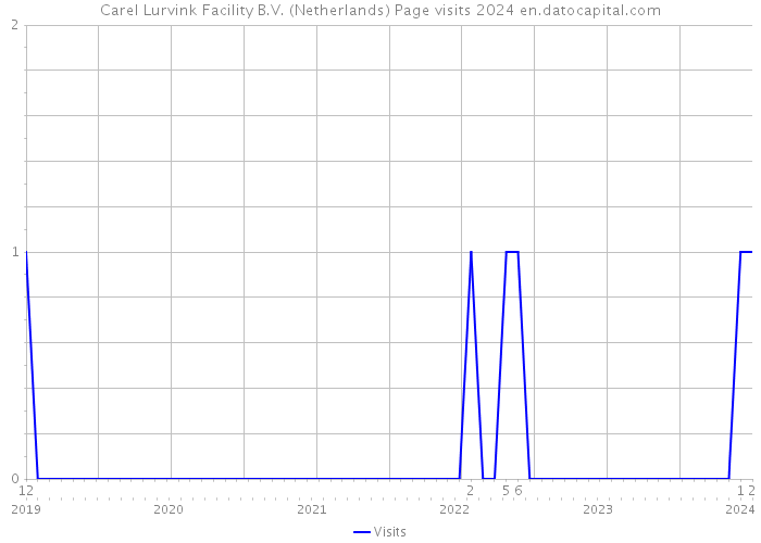 Carel Lurvink Facility B.V. (Netherlands) Page visits 2024 
