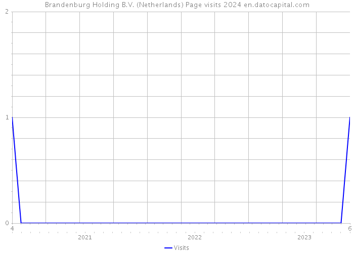 Brandenburg Holding B.V. (Netherlands) Page visits 2024 