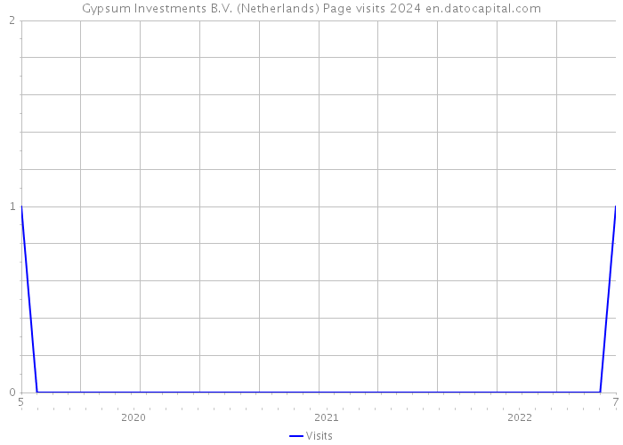 Gypsum Investments B.V. (Netherlands) Page visits 2024 