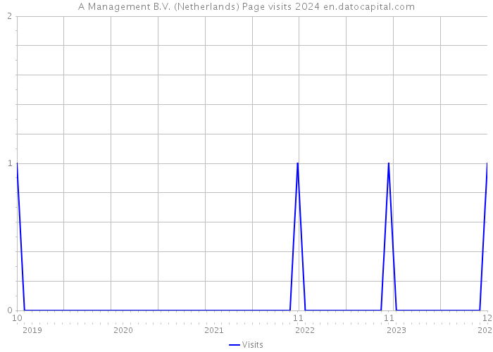 A Management B.V. (Netherlands) Page visits 2024 