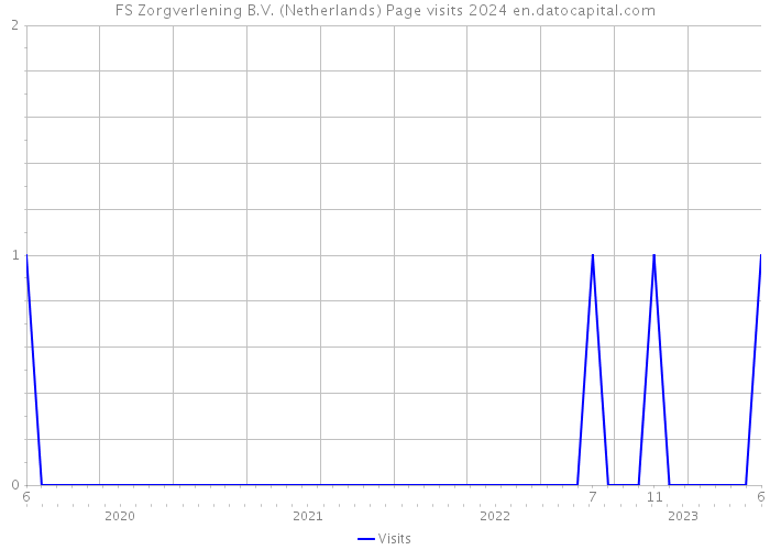 FS Zorgverlening B.V. (Netherlands) Page visits 2024 