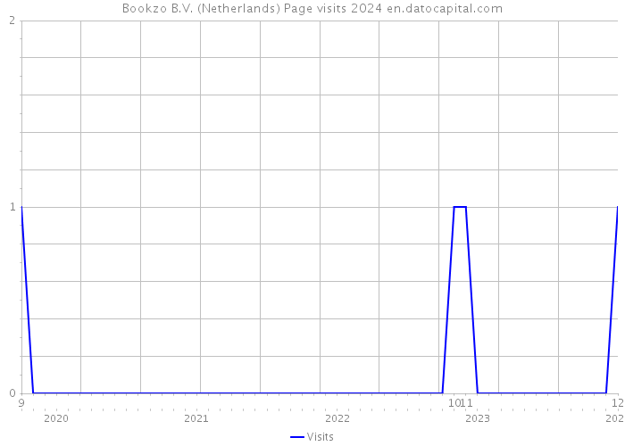 Bookzo B.V. (Netherlands) Page visits 2024 