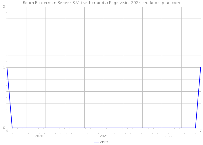 Baum Bletterman Beheer B.V. (Netherlands) Page visits 2024 