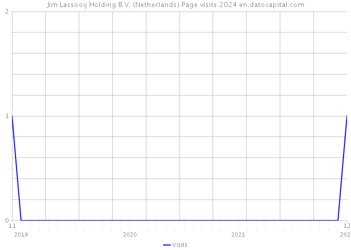 Jim Lassooij Holding B.V. (Netherlands) Page visits 2024 