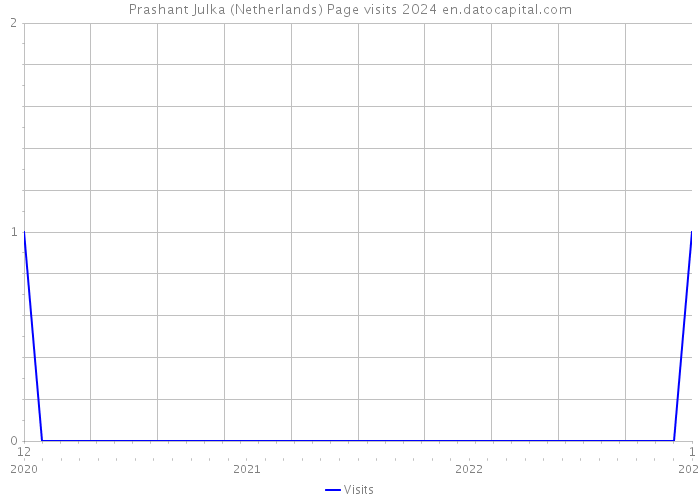 Prashant Julka (Netherlands) Page visits 2024 